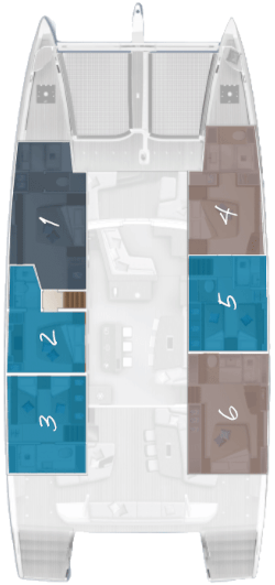 Choose your cabin on Deck 0             